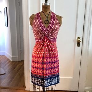 Geometric patterned sundress by Laundry